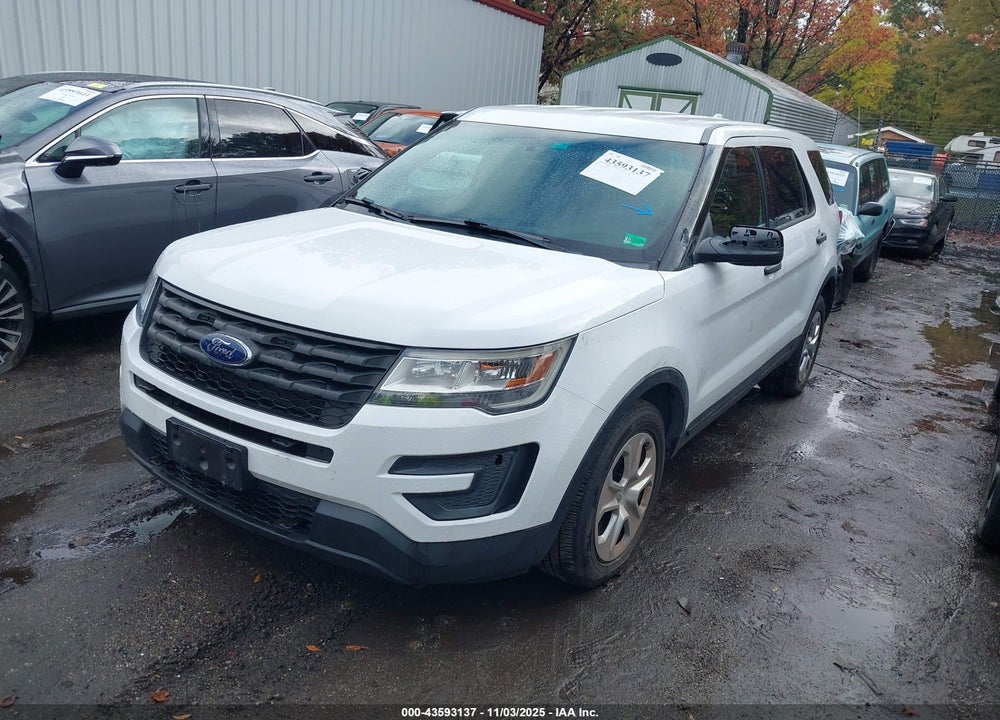 2016 FORD POLICE INTERCEPTOR UTILITY VIN: 1FM5K8AR1GGC73599