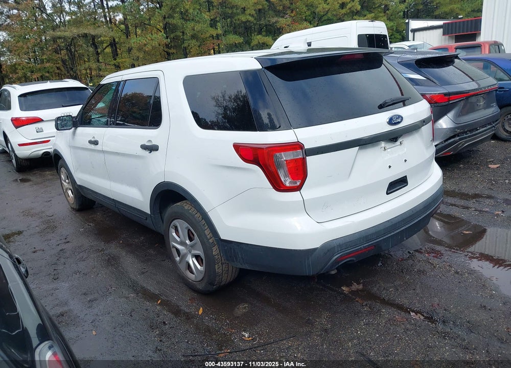 2016 FORD POLICE INTERCEPTOR UTILITY VIN: 1FM5K8AR1GGC73599