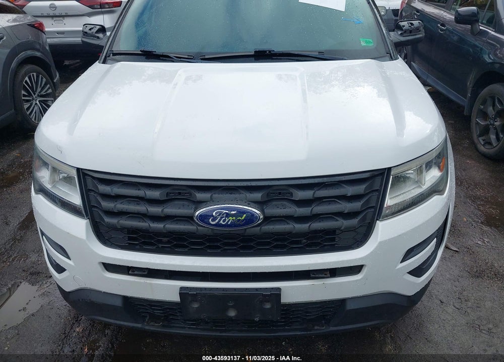 2016 FORD POLICE INTERCEPTOR UTILITY VIN: 1FM5K8AR1GGC73599