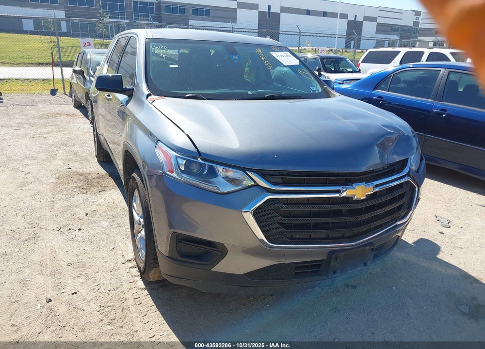 2020 CHEVROLET TRAVERSE LS VIN: 1GNERFKW2LJ218544