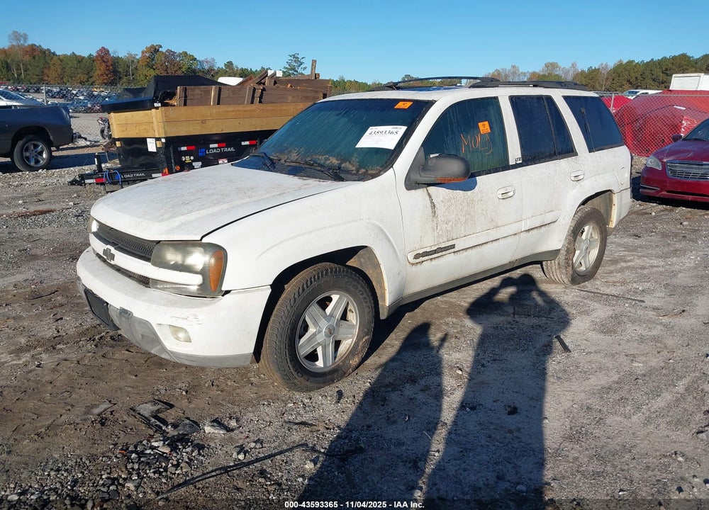 2002 CHEVROLET TRAILBLAZER LTZ VIN: 1GNDS13S622346227