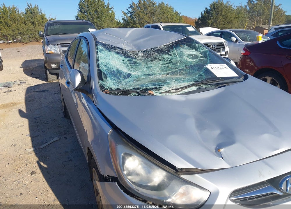 2013 HYUNDAI ACCENT VIN: KMHCT4AE5DU376287