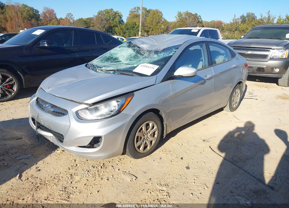 2013 HYUNDAI ACCENT VIN: KMHCT4AE5DU376287