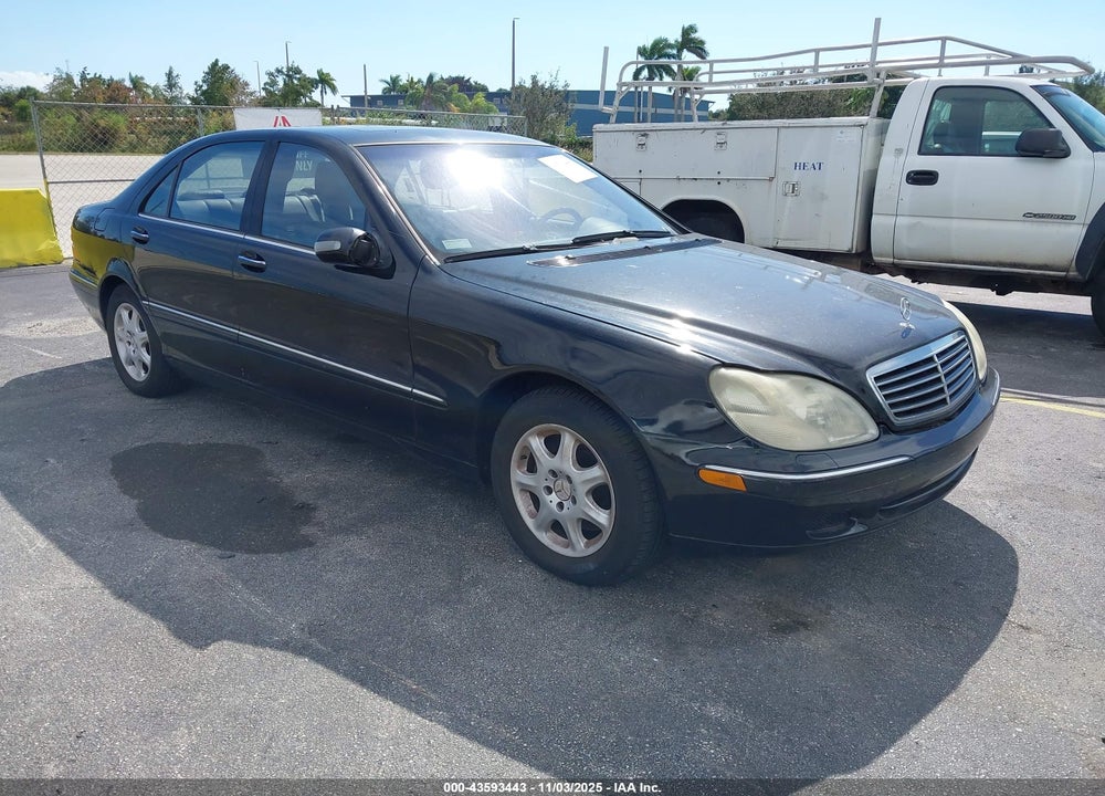 2002 MERCEDES-BENZ S 500 VIN: WDBNG75J62A312928