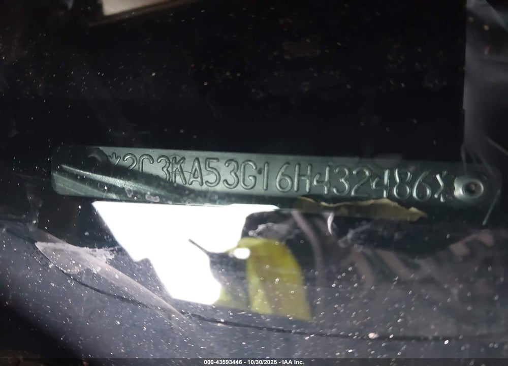 2006 CHRYSLER 300 VIN: 2C3KA53G16H432486