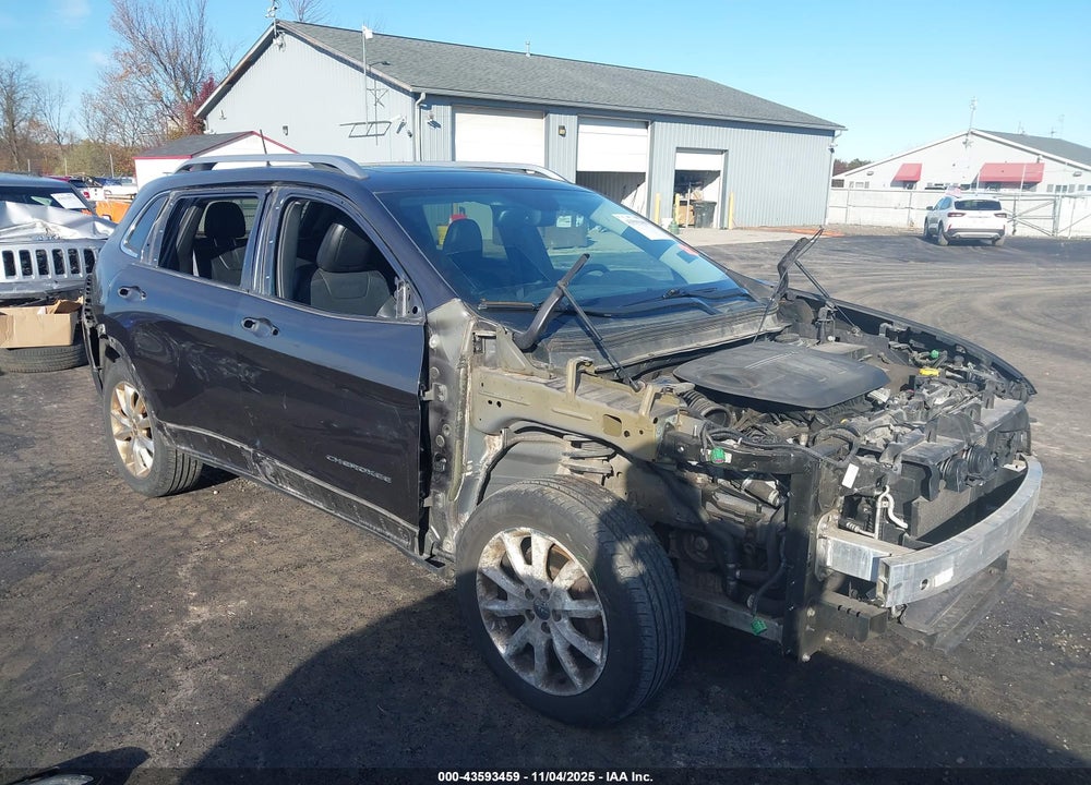 2016 JEEP CHEROKEE LIMITED VIN: 1C4PJMDS5GW118843