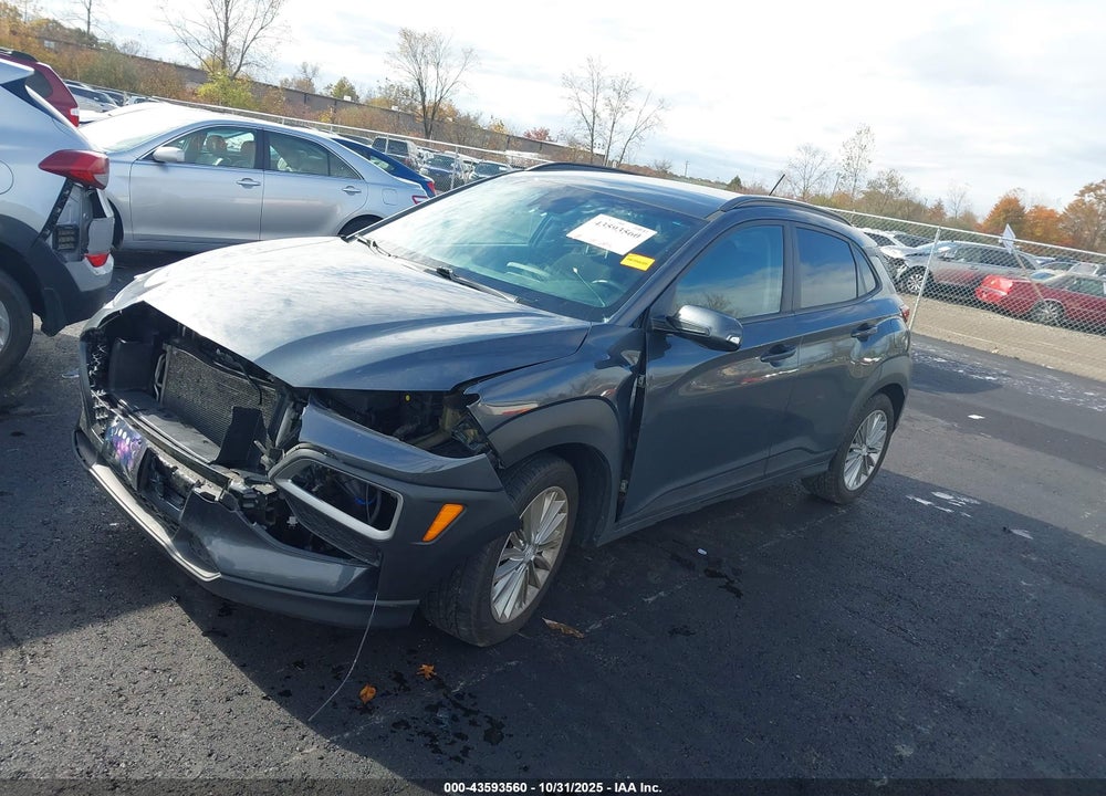2020 HYUNDAI KONA SEL VIN: KM8K22AA1LU575061
