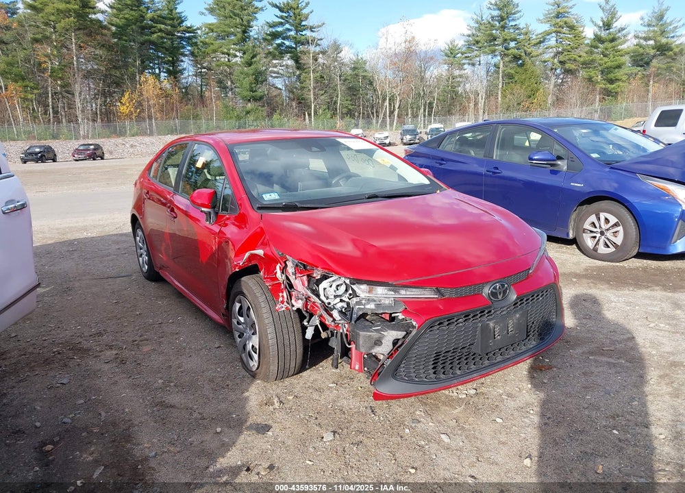 2020 TOYOTA COROLLA LE VIN: JTDEPRAE1LJ093867