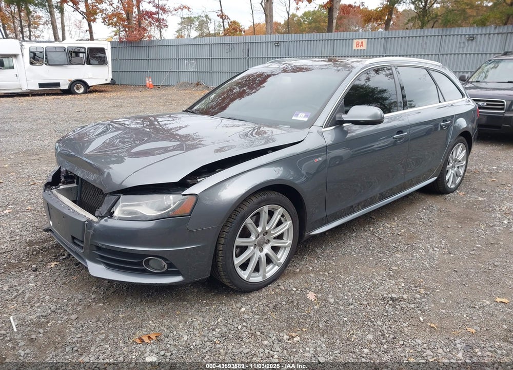 2012 AUDI A4 2.0T PREMIUM VIN: WAUWFAFLXCA111909