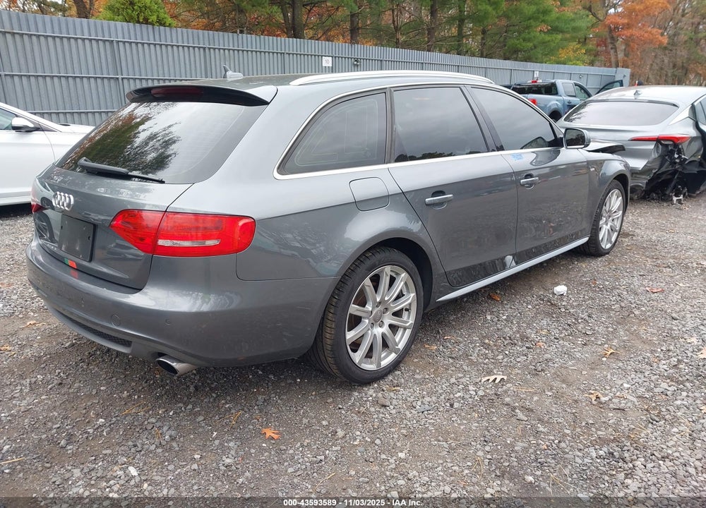 2012 AUDI A4 2.0T PREMIUM VIN: WAUWFAFLXCA111909