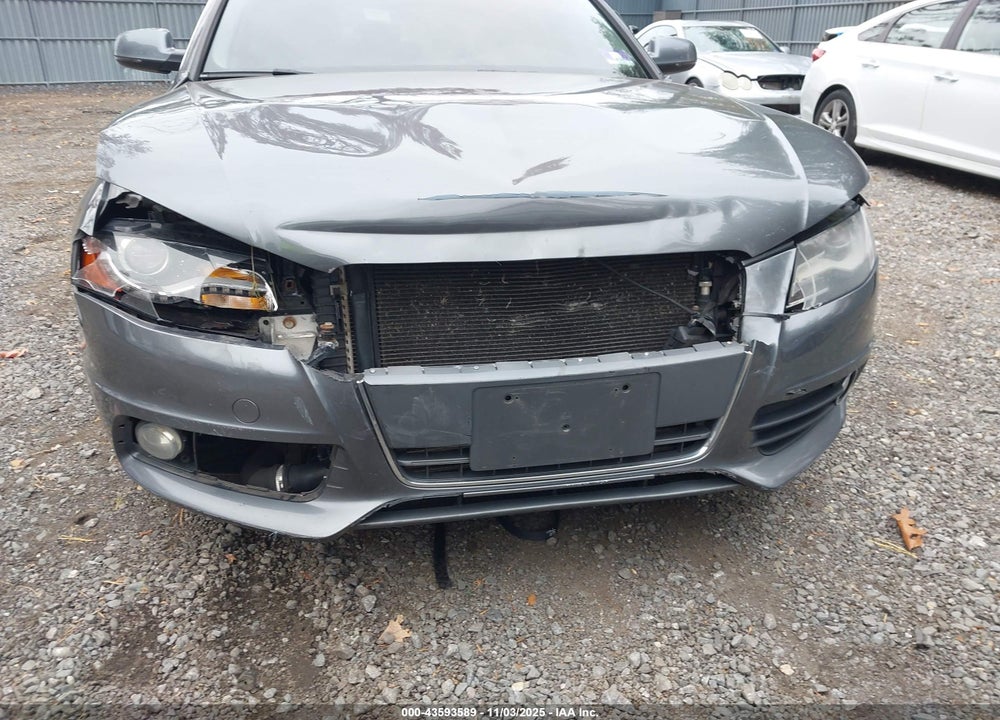 2012 AUDI A4 2.0T PREMIUM VIN: WAUWFAFLXCA111909
