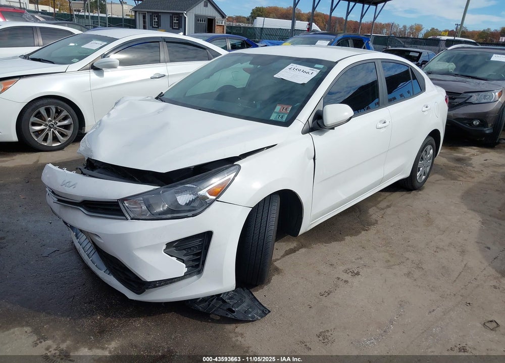 2023 KIA RIO LX VIN: 3KPA24AD2PE584183