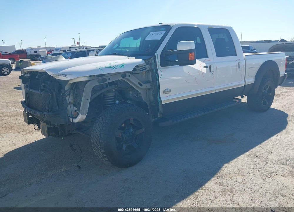 2016 FORD F-250 LARIAT VIN: 1FT7W2BT1GEA48684
