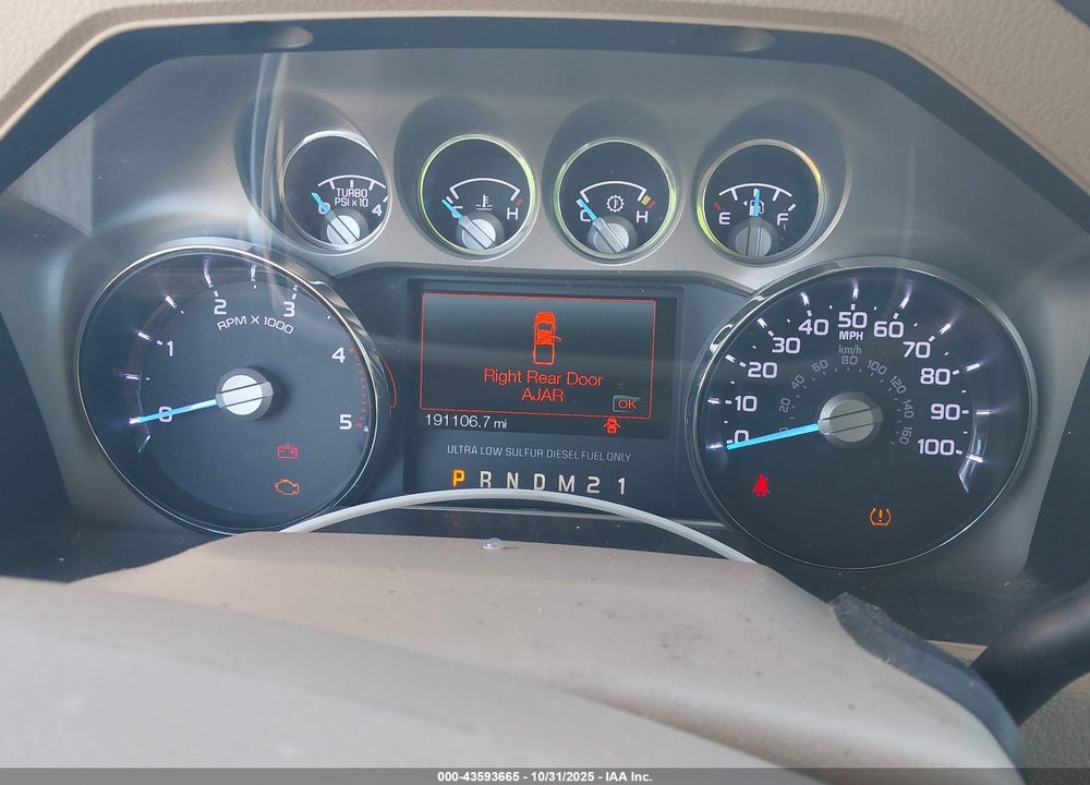 2016 FORD F-250 LARIAT VIN: 1FT7W2BT1GEA48684