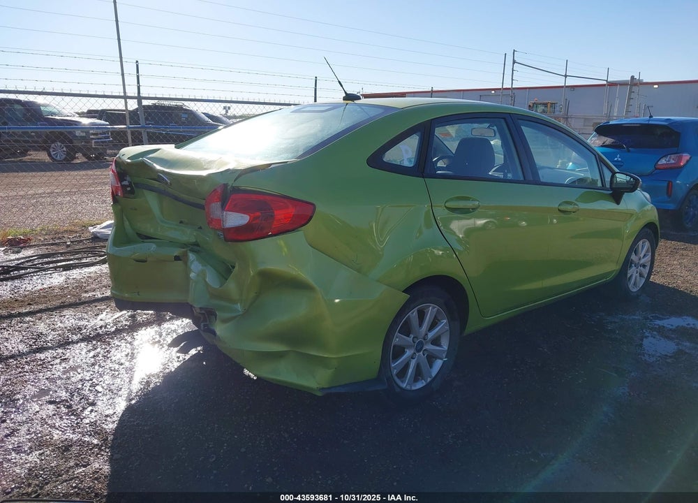 2013 FORD FIESTA VIN: 3FADP4BJ5DM131010