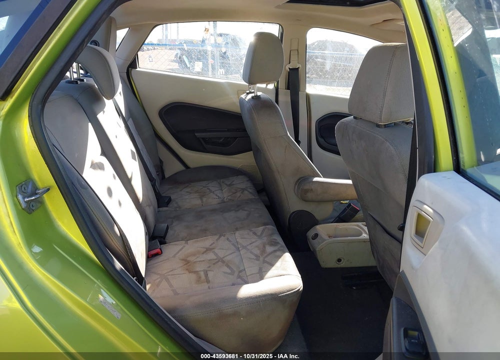 2013 FORD FIESTA VIN: 3FADP4BJ5DM131010