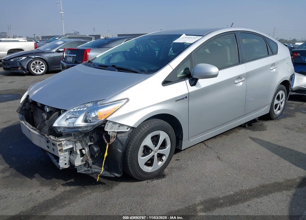 2013 TOYOTA PRIUS THREE VIN: JTDKN3DU6D0349047