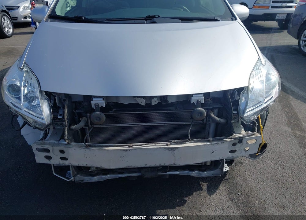 2013 TOYOTA PRIUS THREE VIN: JTDKN3DU6D0349047