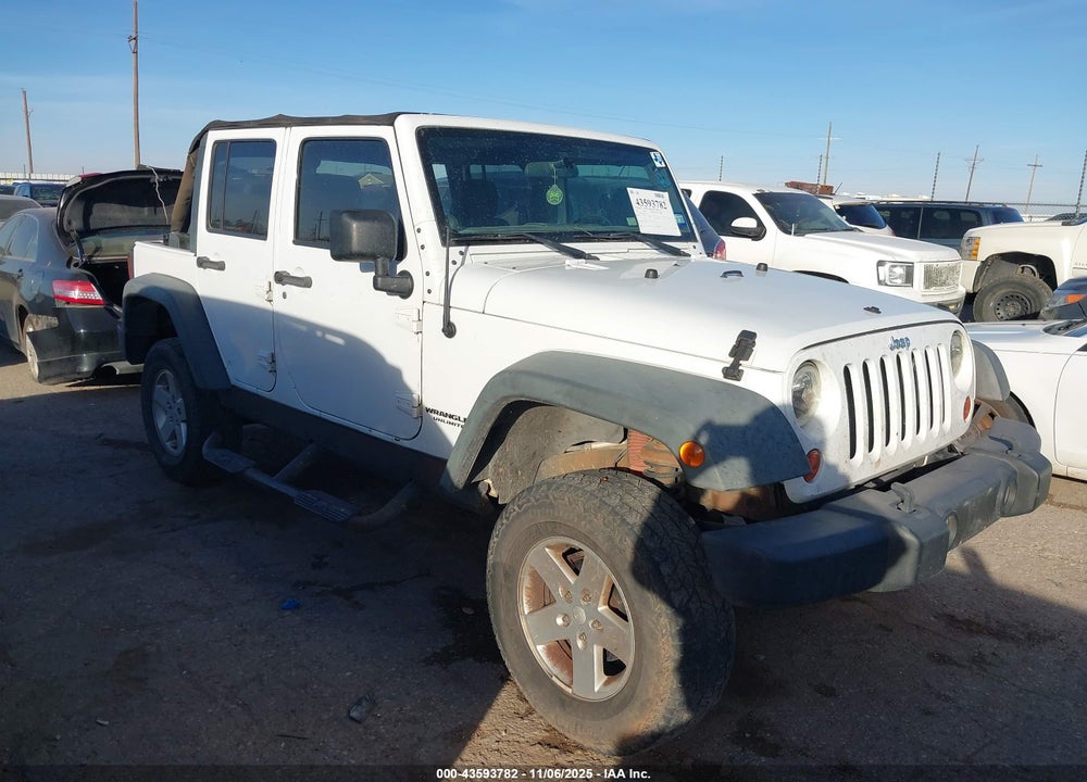 2011 JEEP WRANGLER UNLIMITED SPORT VIN: 1J4BA3H14BL577159