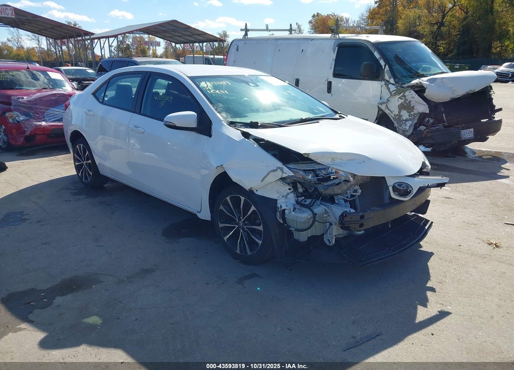 2018 TOYOTA COROLLA SE VIN: 2T1BURHE5JC057237