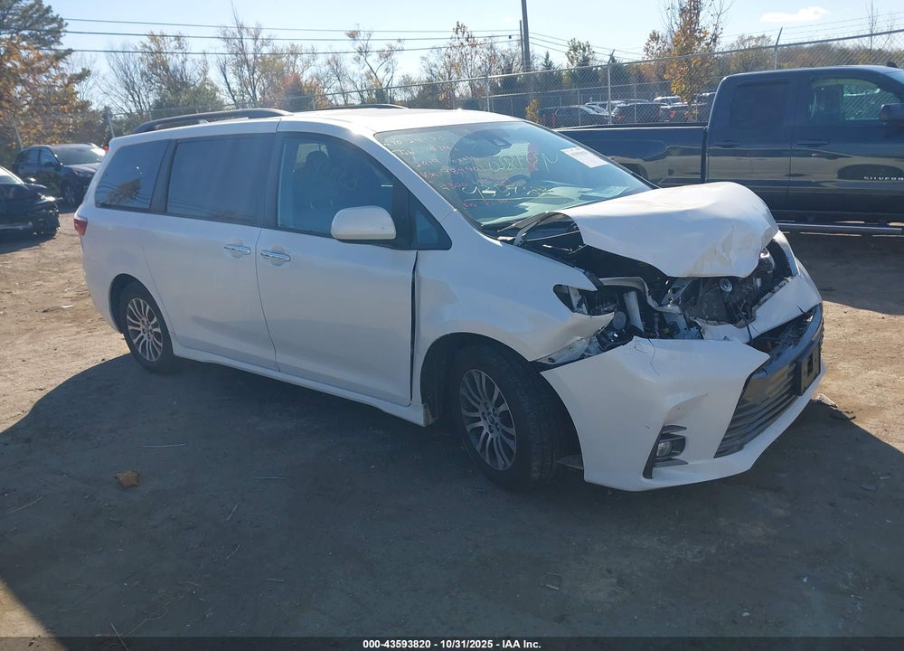 2019 TOYOTA SIENNA XLE PREMIUM VIN: 5TDYZ3DC6KS984401
