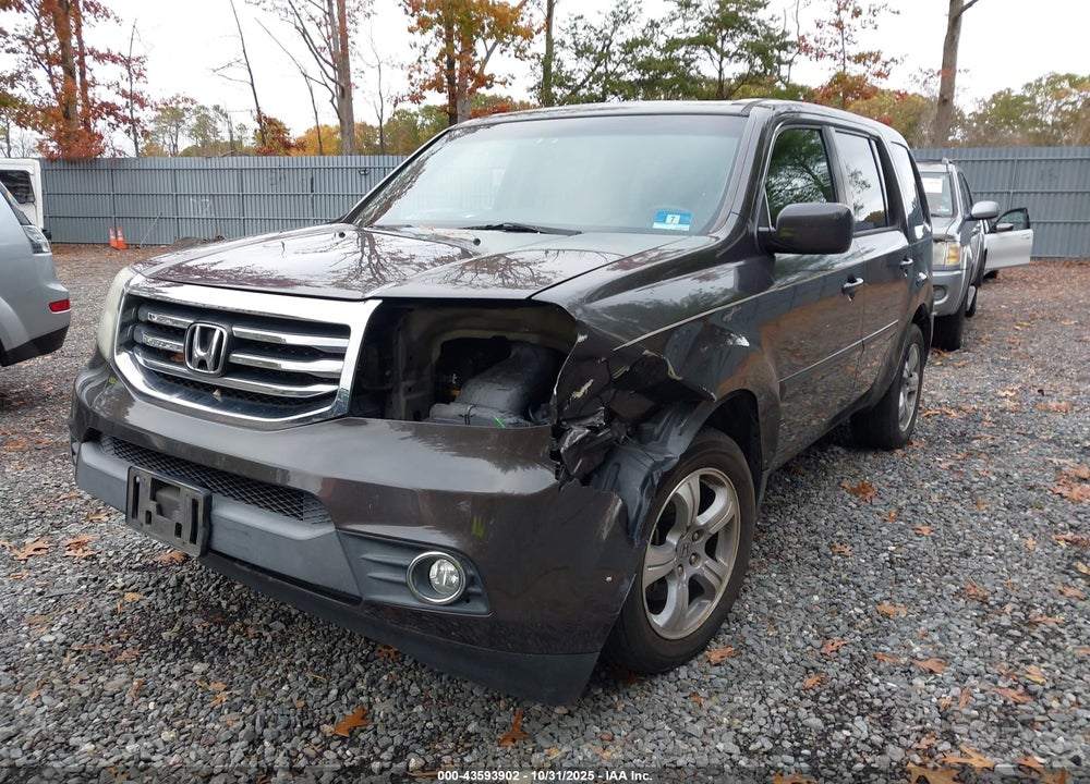 2012 HONDA PILOT EX-L VIN: 5FNYF4H70CB070680