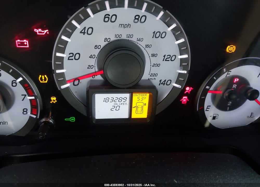 2012 HONDA PILOT EX-L VIN: 5FNYF4H70CB070680