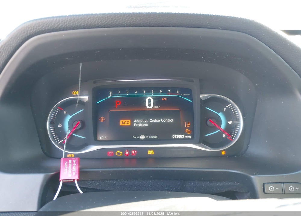 2019 HONDA PASSPORT VIN: 5FNYF8H93KB022159