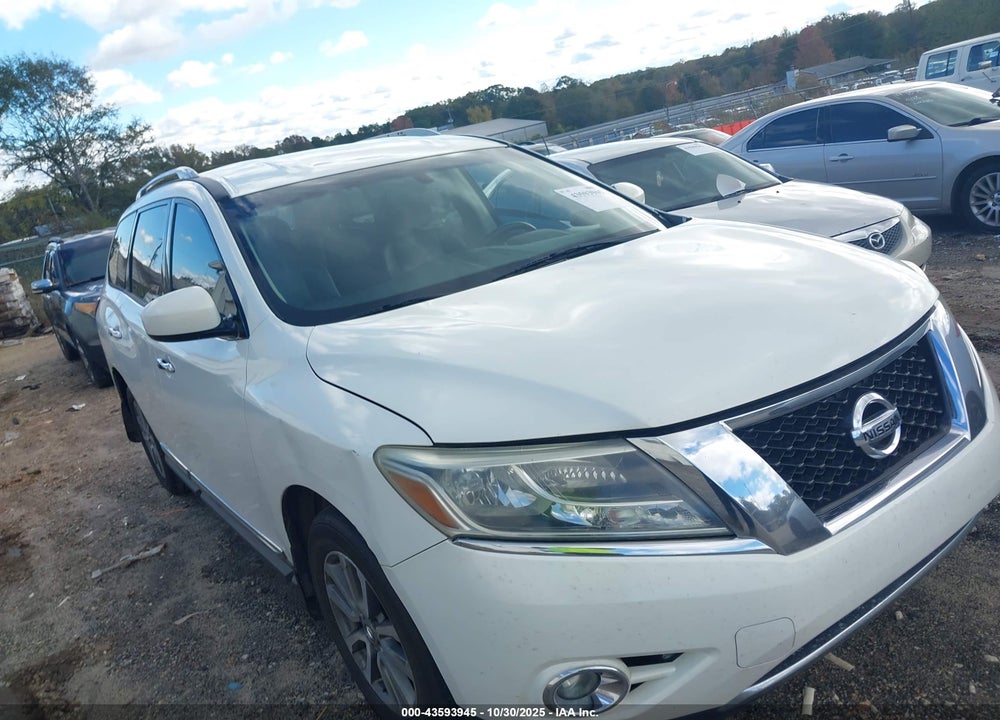 2014 NISSAN PATHFINDER SL VIN: 5N1AR2MN7EC642633