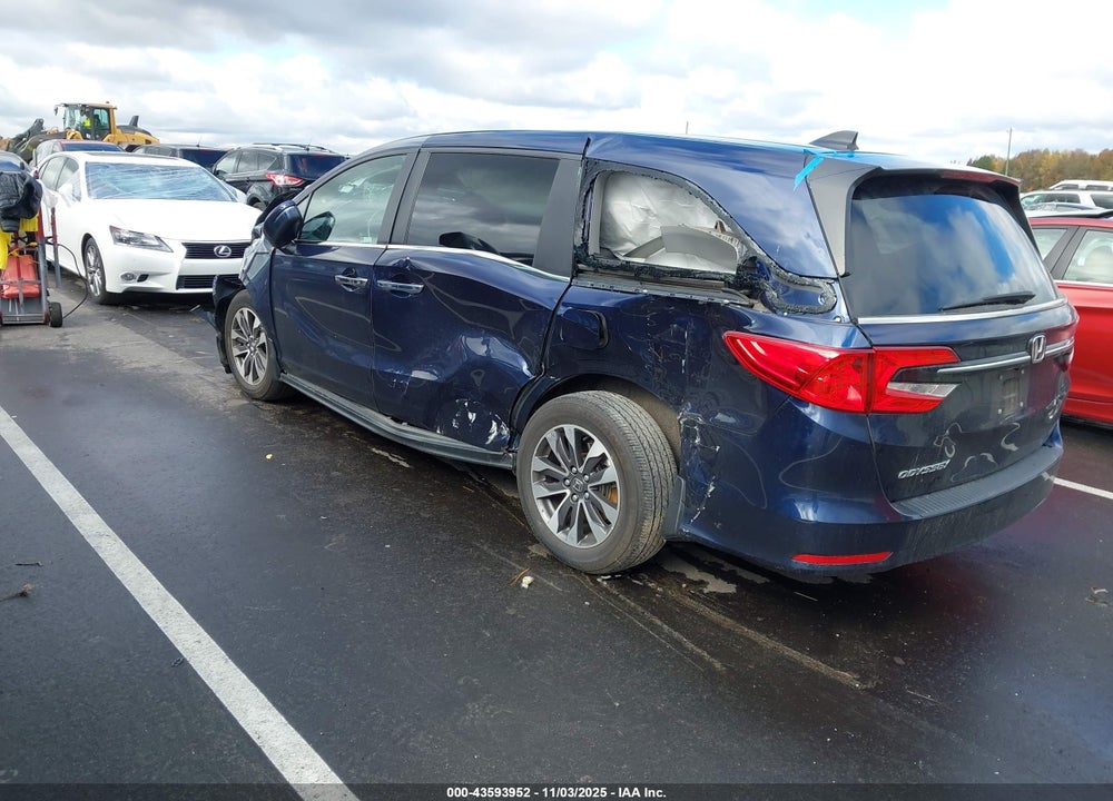 2024 HONDA ODYSSEY EX-L VIN: 5FNRL6H63RB018582