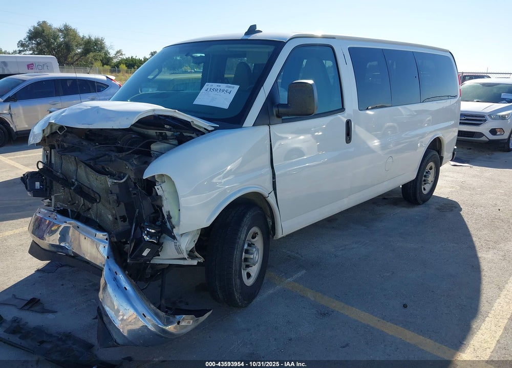 2017 CHEVROLET EXPRESS 2500 LT VIN: 1GAWGFFG2H1333330