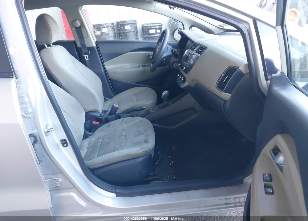 2016 KIA RIO LX VIN: KNADM4A33G6572612