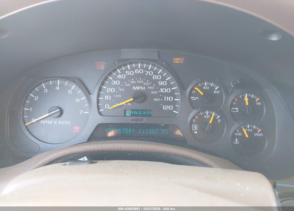 2002 CHEVROLET TRAILBLAZER LTZ VIN: 1GNDT13S822335811