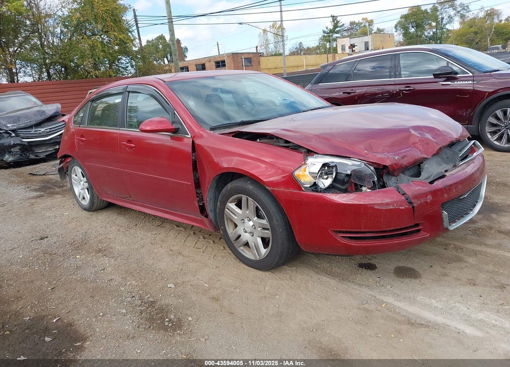 2012 CHEVROLET IMPALA LT VIN: 2G1WB5E34C1265560