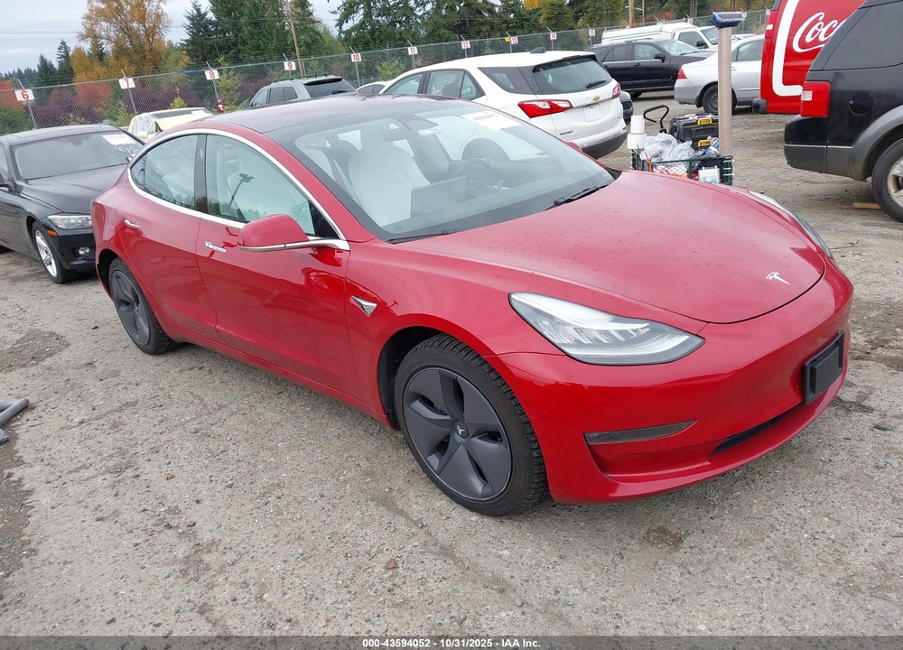 2018 TESLA MODEL 3 LONG RANGE/PERFORMANCE VIN: 5YJ3E1EB4JF099553
