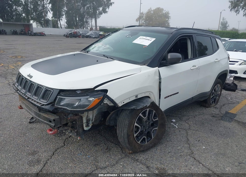 2021 JEEP COMPASS TRAILHAWK 4X4 VIN: 3C4NJDDB4MT566421