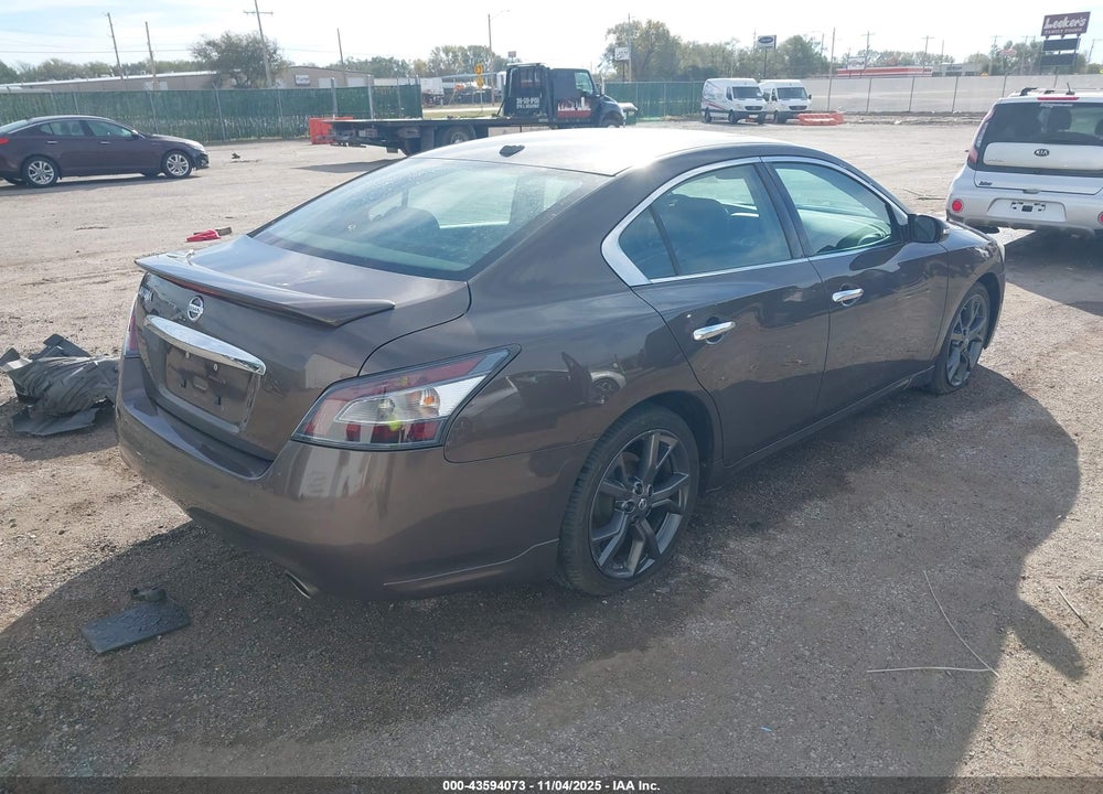 2014 NISSAN MAXIMA 3.5 SV VIN: 1N4AA5AP4EC432953