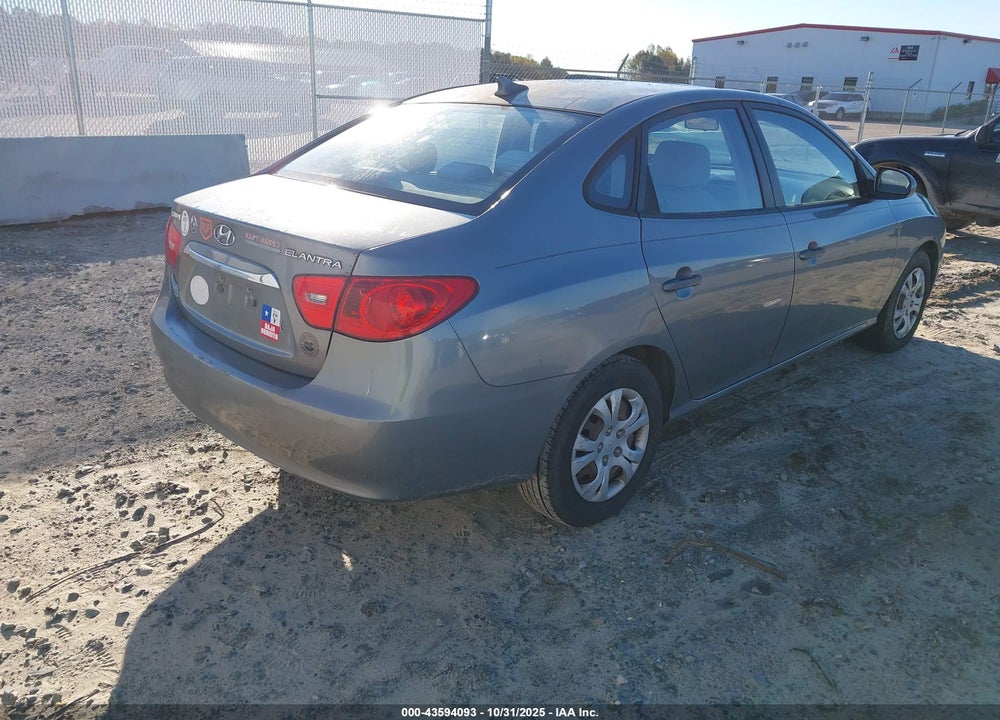 2010 HYUNDAI ELANTRA GLS VIN: KMHDU4AD3AU062027