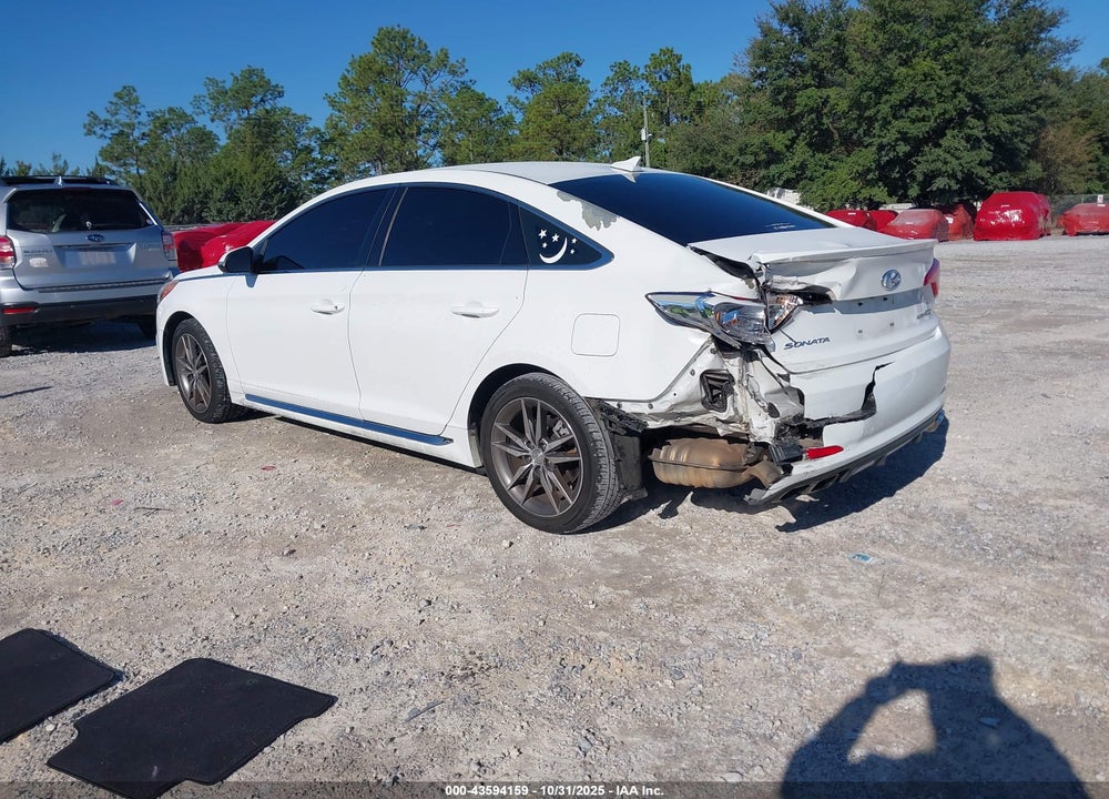 2017 HYUNDAI SONATA SPORT 2.0T VIN: 5NPE34ABXHH578691