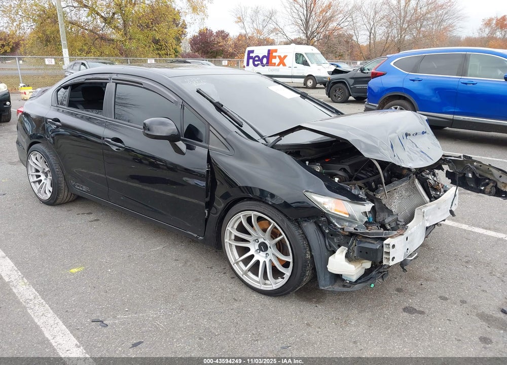 2013 HONDA CIVIC SI VIN: 2HGFB6E56DH705965