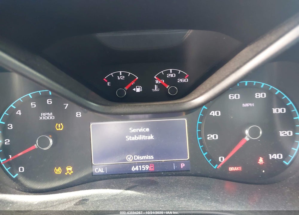 2019 CHEVROLET COLORADO Z71 VIN: 1GCGTDEN7K1102572