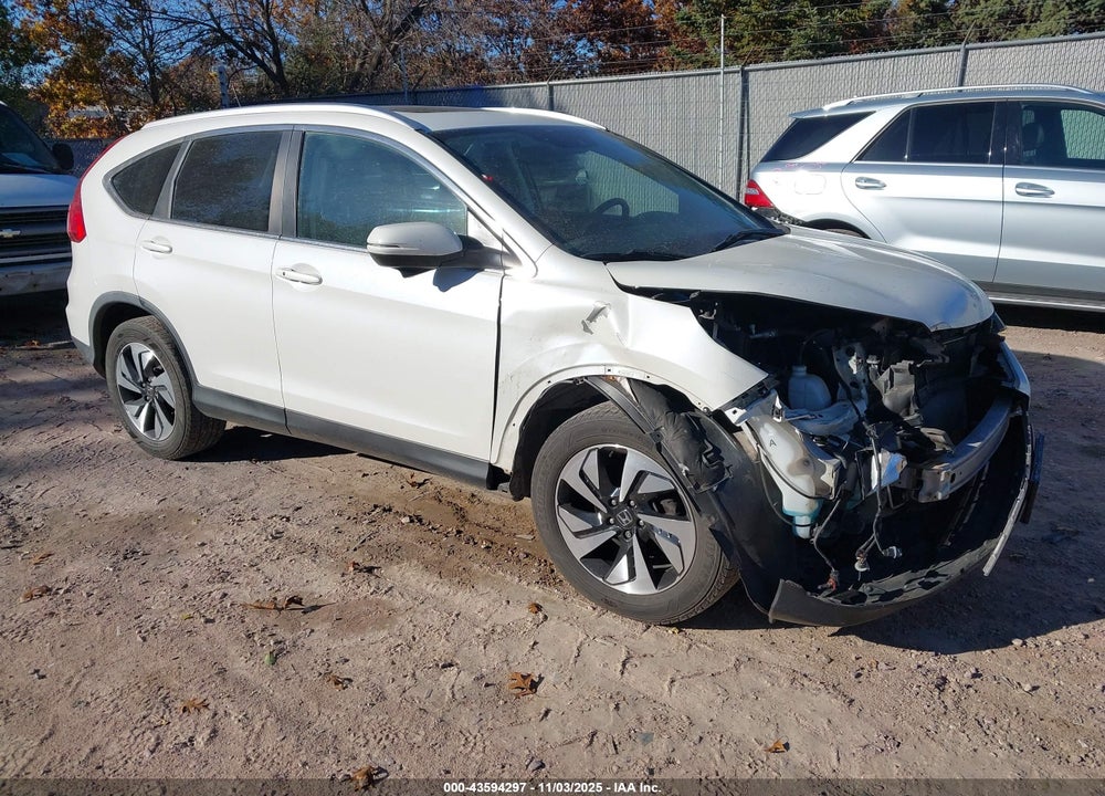 2015 HONDA CR-V TOURING VIN: 5J6RM4H9XFL121982