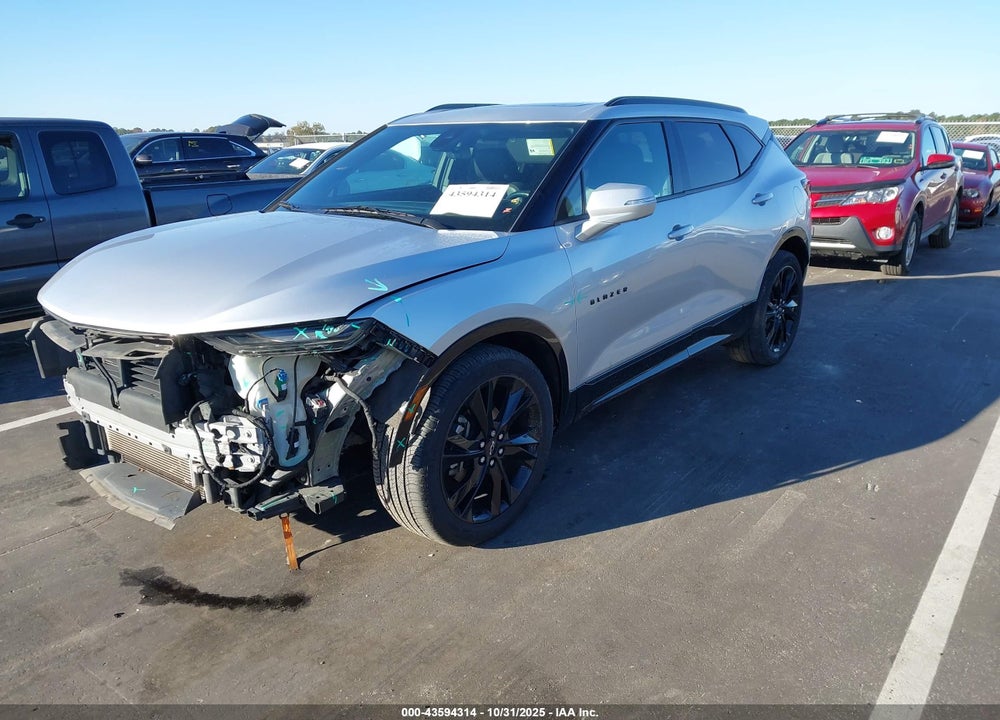 2019 CHEVROLET BLAZER RS VIN: 3GNKBJRS2KS615066