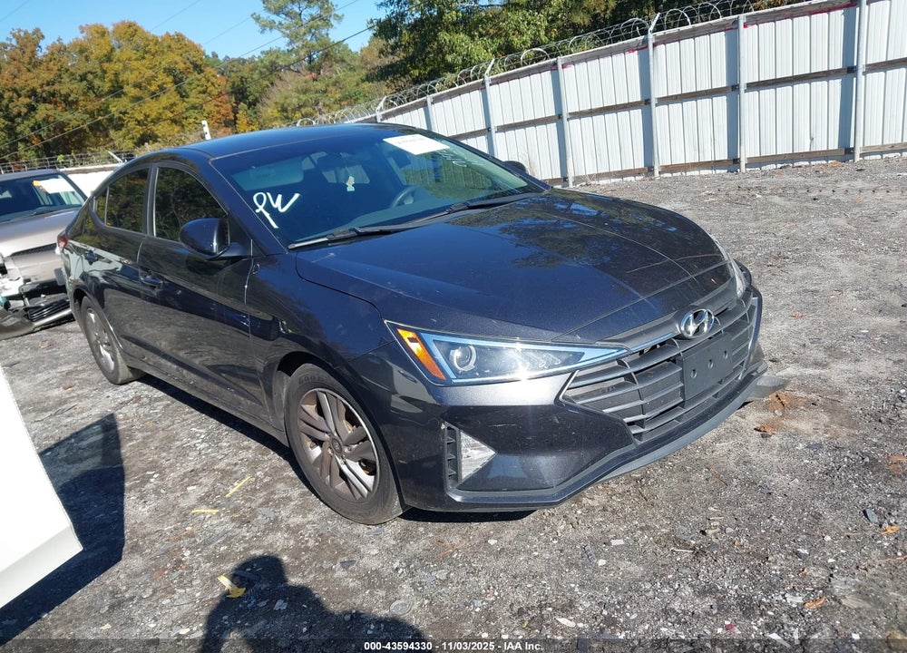 2020 HYUNDAI ELANTRA SEL VIN: 5NPD84LF7LH579142