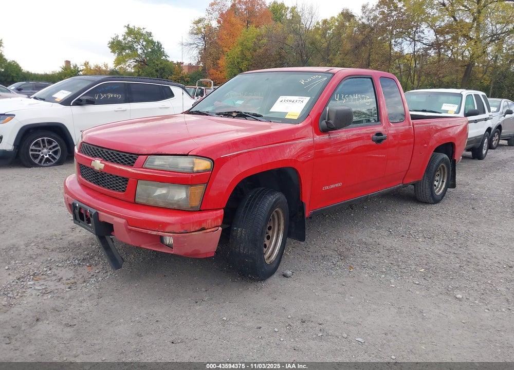 2005 CHEVROLET COLORADO VIN: 1GCCS198958242980