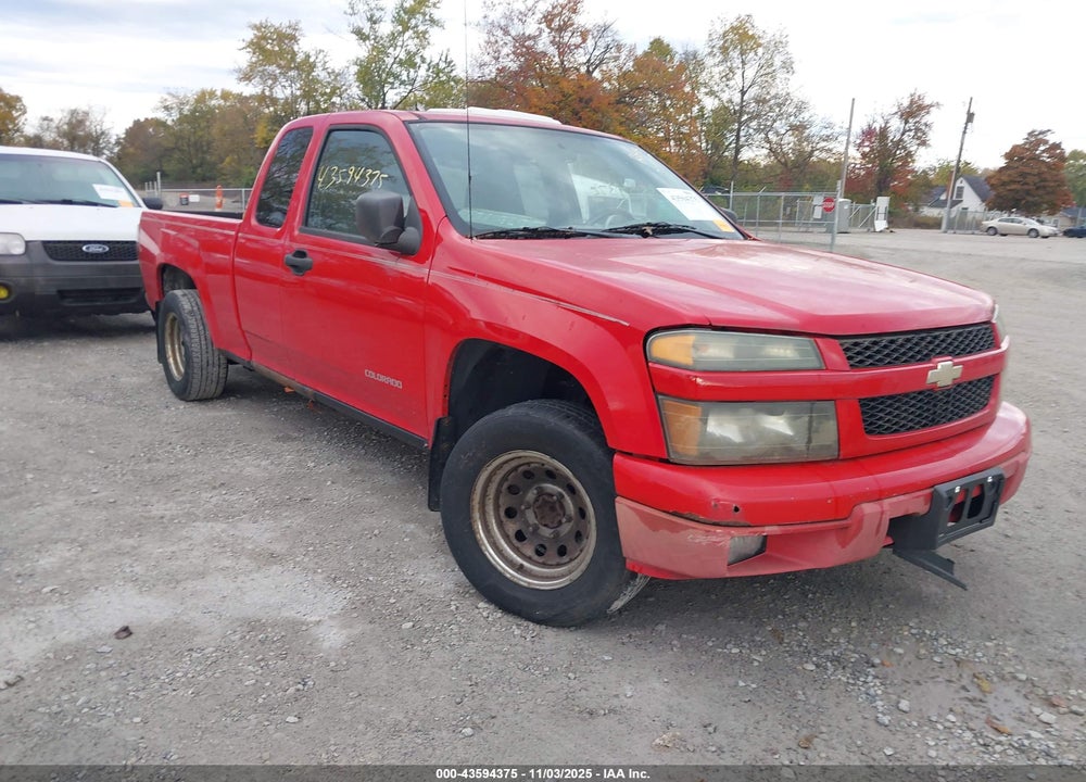 2005 CHEVROLET COLORADO VIN: 1GCCS198958242980