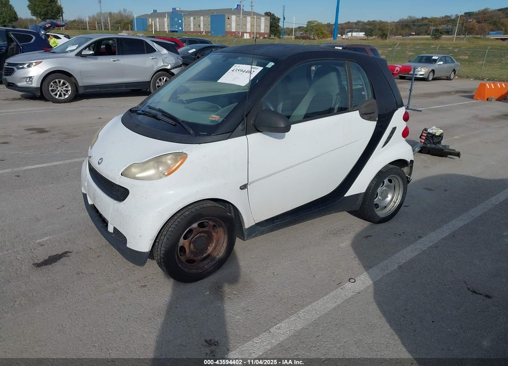 2008 SMART FORTWO PASSION/PURE VIN: WMEEJ31X48K118005