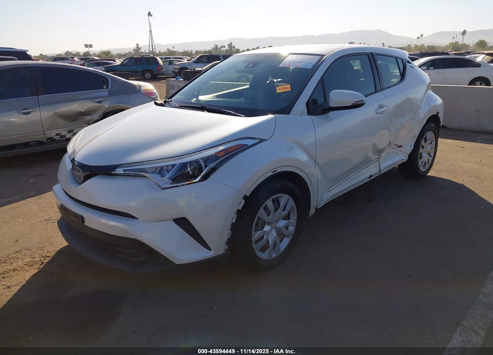 2019 TOYOTA C-HR LE VIN: JTNKHMBX9K1033249