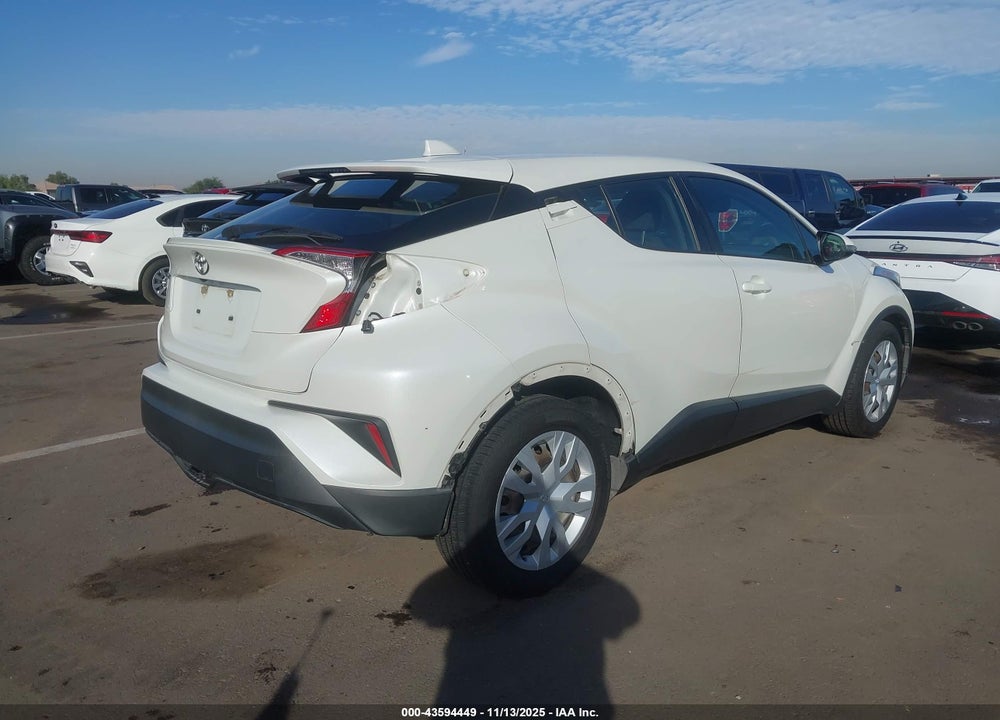 2019 TOYOTA C-HR LE VIN: JTNKHMBX9K1033249