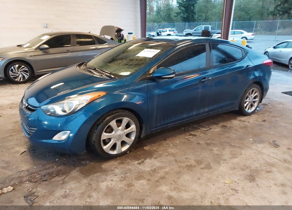 2013 HYUNDAI ELANTRA LIMITED VIN: KMHDH4AE9DU961394